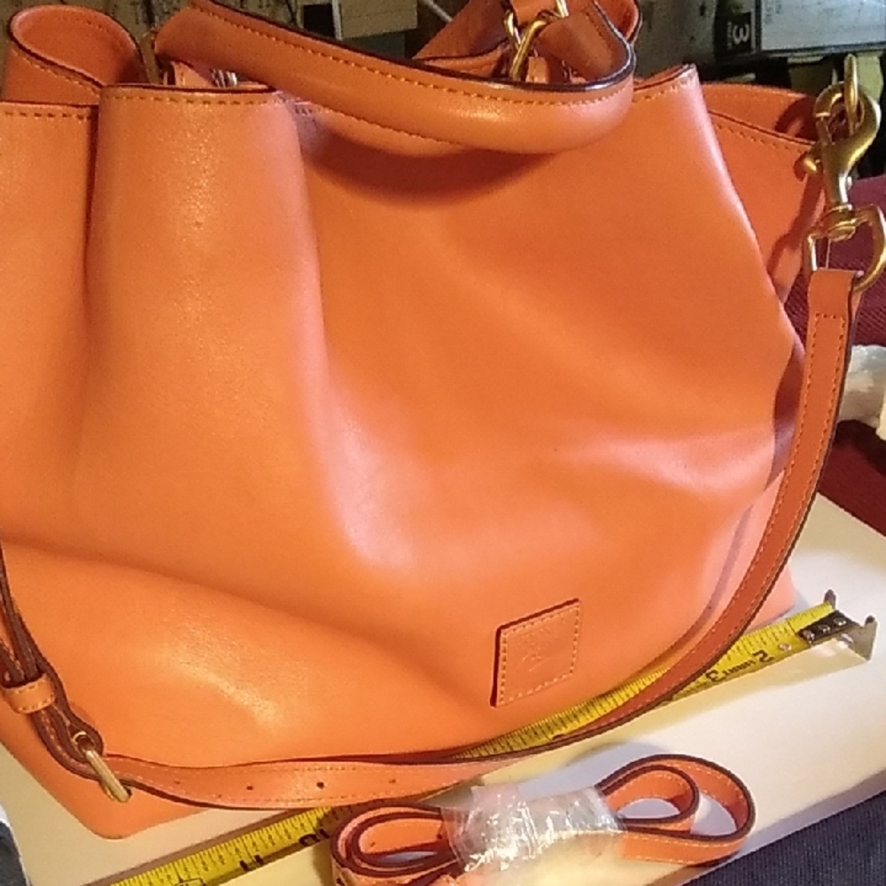 Dooney & Bourke Coral Leather Shoulder Bag